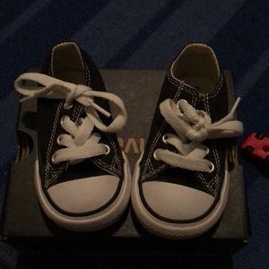 Toddler size 5 black converse